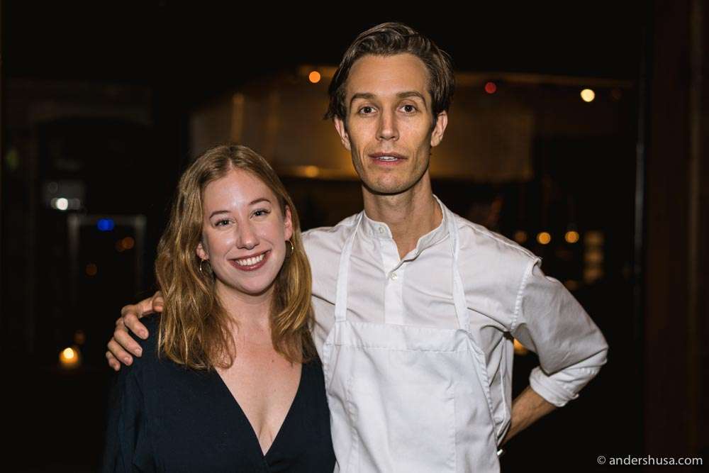 Swedish chef Fredrik Berselius.