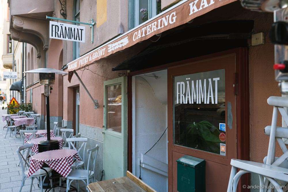 Främmat is located in Vasatan in Stockholm.