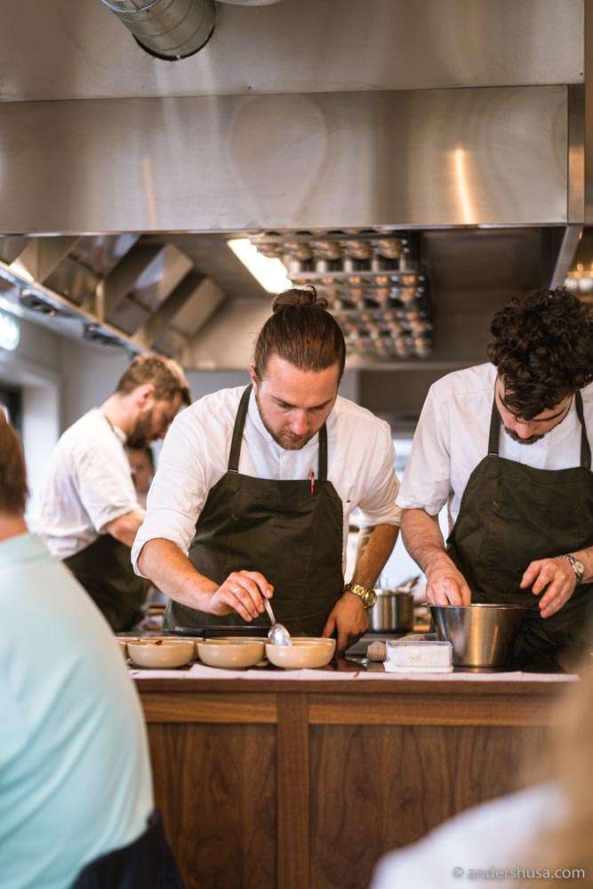 Ola Klepp was previously the sous chef at Re-naa.