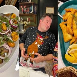 Julefrokost at Schønnemann